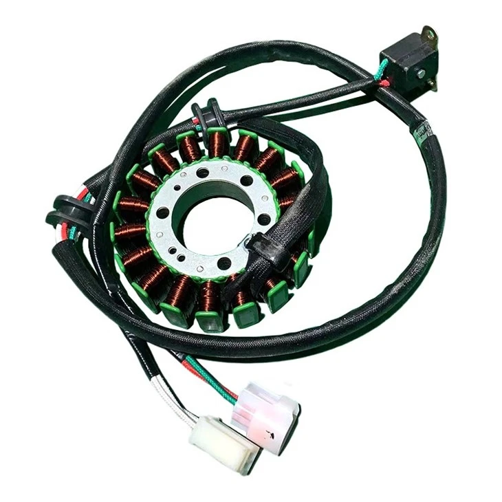 18-pole motorcycle generator